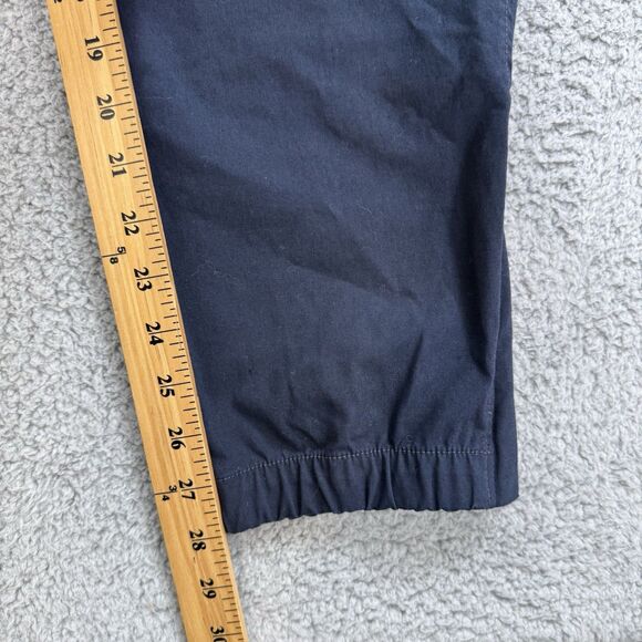 S J.Crew Pants Mens M Blue Stretch Twill Jogger Drawstring Casual Elastic Waist - Picture 4 of 11